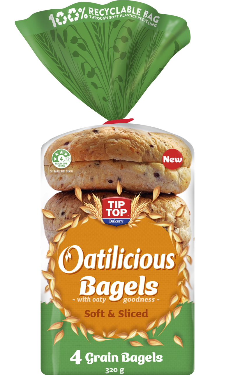 Oatilicious Grain Bagels - Tip Top Bakery