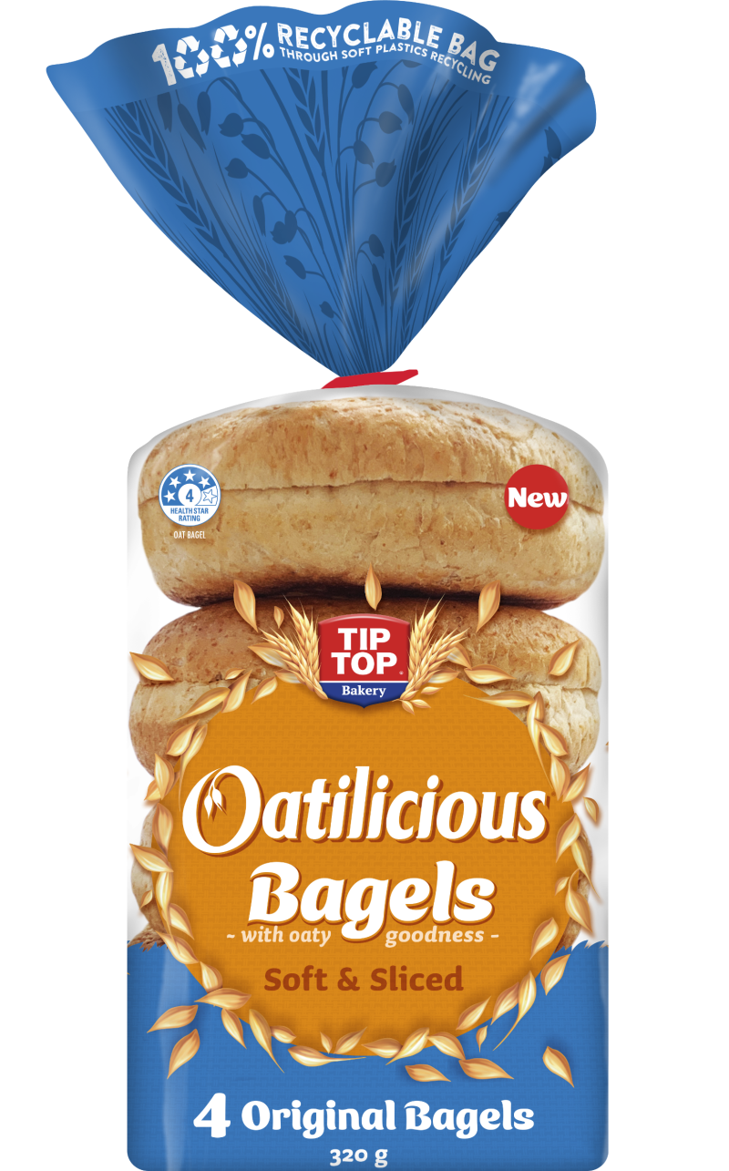 Oatilicious Original Bagels - Tip Top Bakery